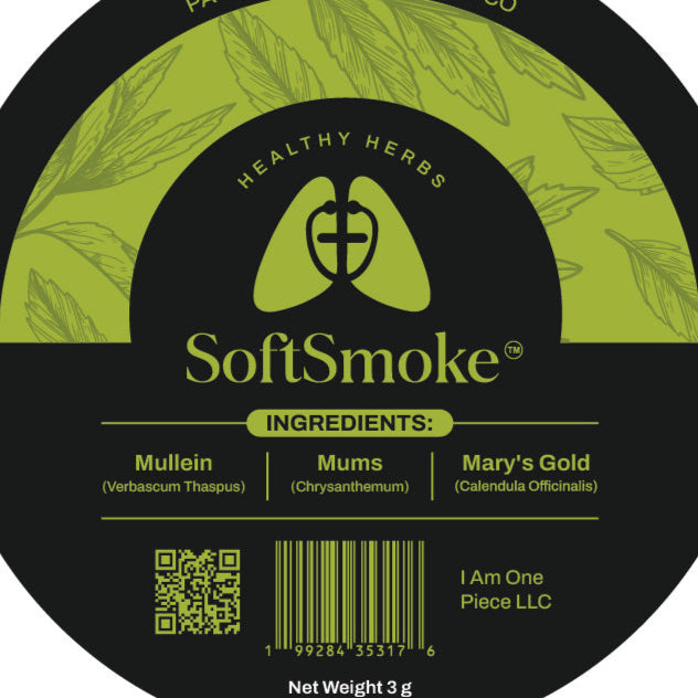 SoftSmoke: Lung Support Blend for Smokers Metal Tin