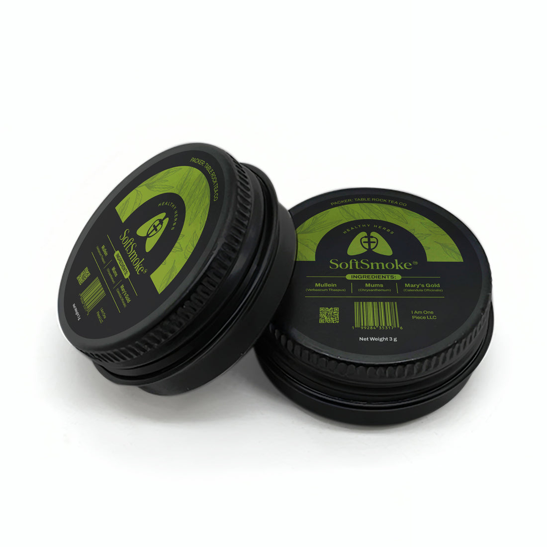 SoftSmoke: Lung Support Blend for Smokers Metal Tin
