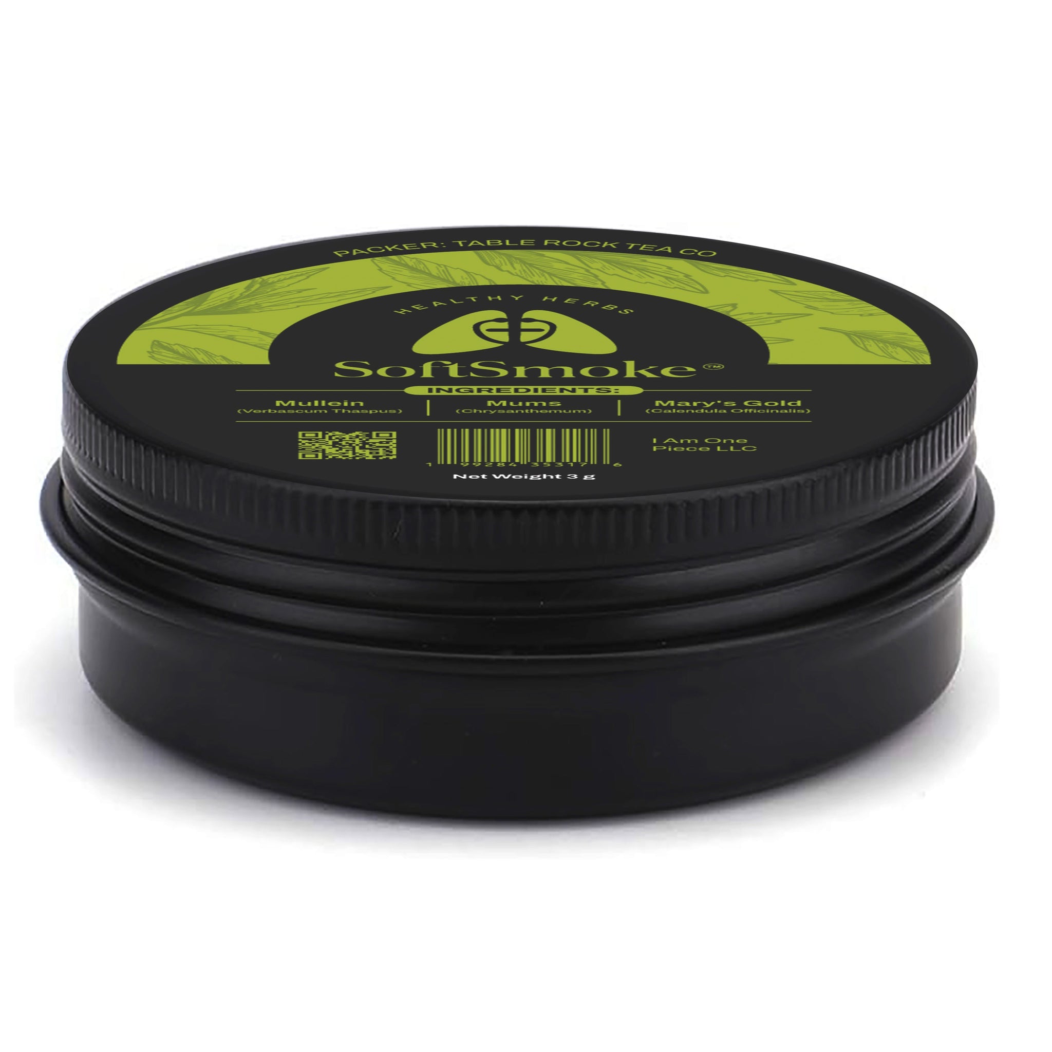 SoftSmoke: Lung Support Blend for Smokers Metal Tin